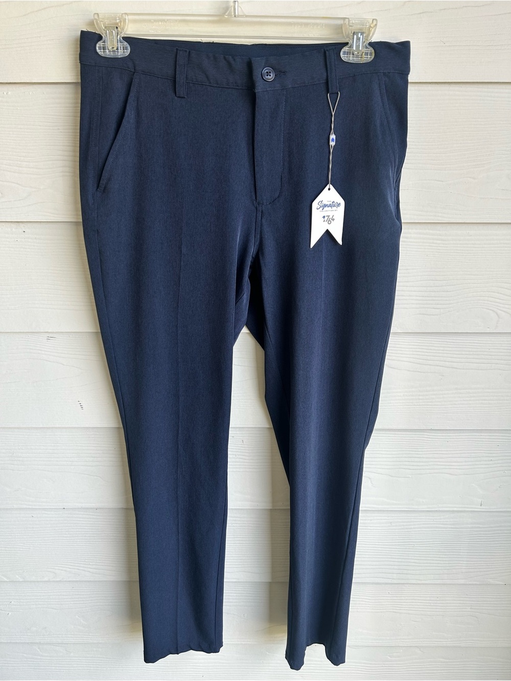 Men's Golf Pants in Navy - Tailored Straight Fit NWT